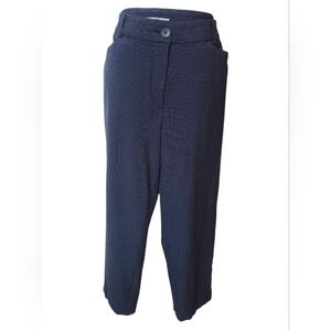 Up! Women's Navy Cropped Pants